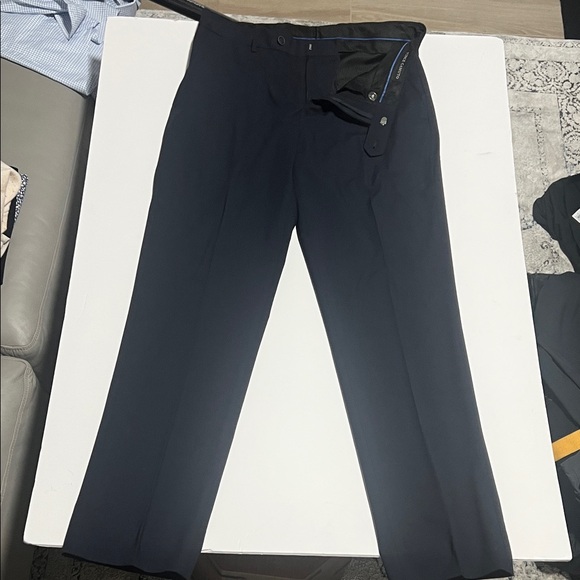 Men's Navy Vince Camuto Blue Dress Pants - Picture 1 of 4
